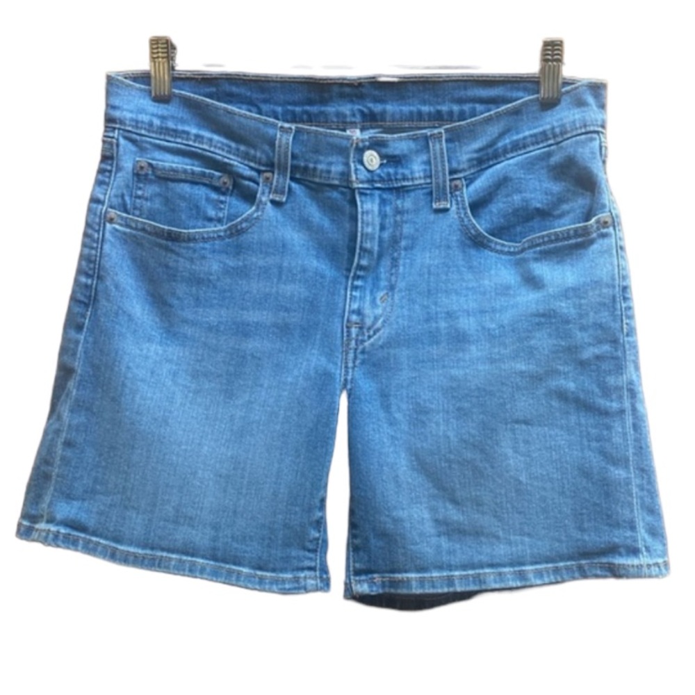 Womens Levi’s Jean Shorts hemmed /  Size 30/size 10 - Picture 11 of 11